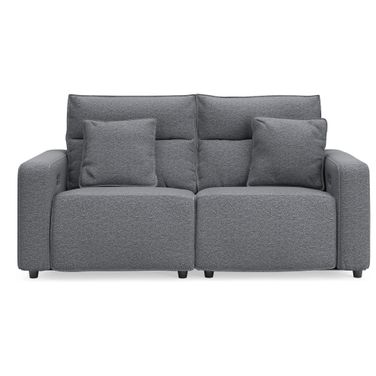 ModMax II 2-Piece Reclining Loveseat In Salt & Pepper