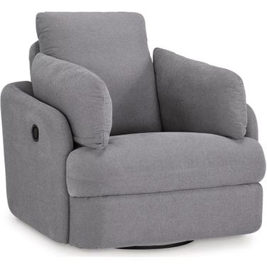 Modmax Swivel Glider Chair In Granite