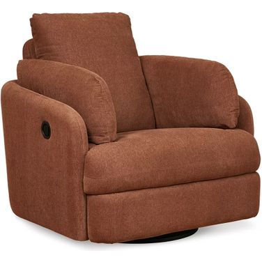 Modmax Swivel Glider Recliner In Spice