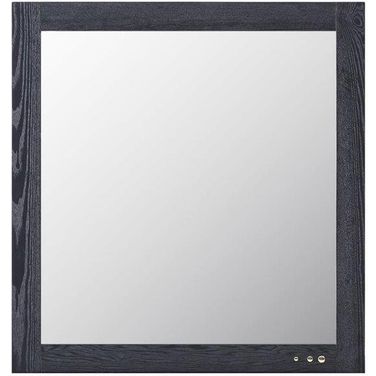 Modrest Wales Modern Smoked Ash Mirror