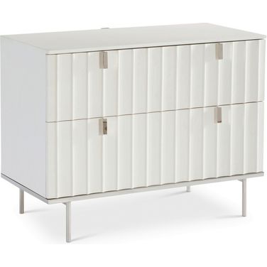 Modulum Faux Stone Nightstand