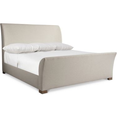 Modulum Upholstered King Sleigh Bed