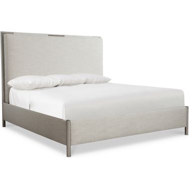 Modulum Upholstered Queen Panel Bed