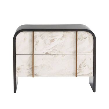 Moira Side Table In Ebony