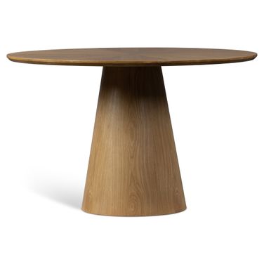 Mona Wooden Dining Table In Domasco