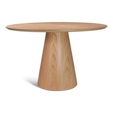 Mona Wooden Dining Table In Domasco