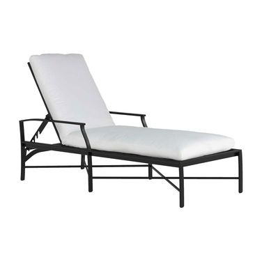 Monaco Aluminum Chaise In Bali Pearl