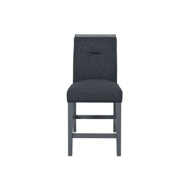 Monaco Bar Stool In Dark Grey