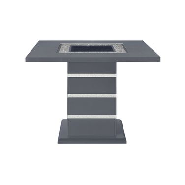 Monaco Bar Table In Dark Grey