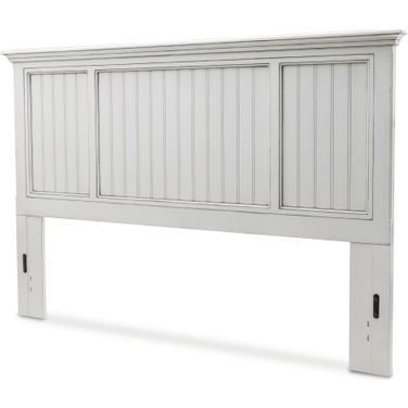 Monaco King Headboard In White