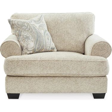 Monaghan Oversized Chair In Sandstone