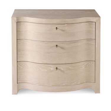 Monarch Lexie Three Drawer Chest In Beige