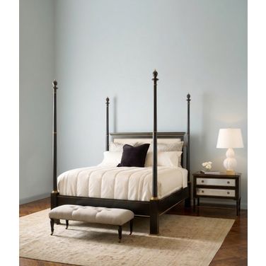 Monarch Poster Bedroom Set In Black and Gold