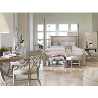 Monarch Poster Bedroom Set In Off White