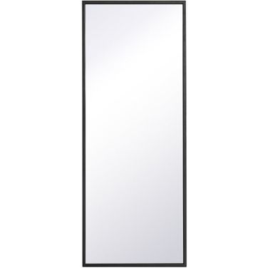 Monet Black Rectangle Mirror MR41436BK