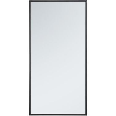 Monet Black Rectangle Mirror MR41836BK