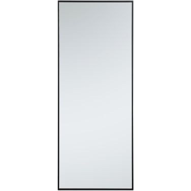 Monet Black Rectangle Mirror MR42460BK