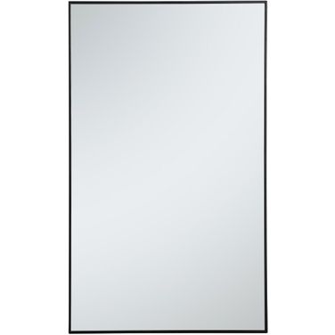 Monet Black Square Mirror MR43660BK