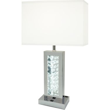 Monica LED Accent Lamp In Chrome