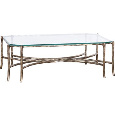 Monier Cocktail Table In Antique Gold