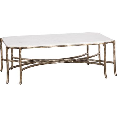 Monier Cocktail Table In Antique Gold