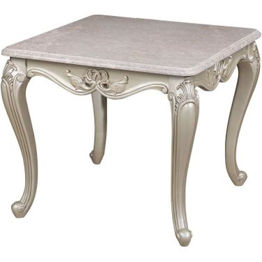 Monique End Table In White