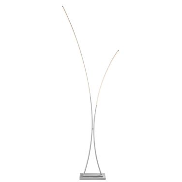 Monita Floor Lamp In Silver