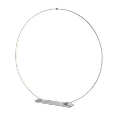 Monita Floor Lamp In Silver