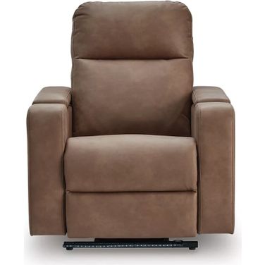 Monmouth Power Glider Recliner with Audio System In Caramel