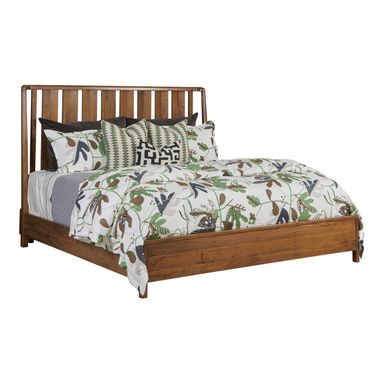 Monogram Ashburn King Slat Bed In Walnut