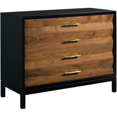 Monogram Backbay Accent Chest In Black