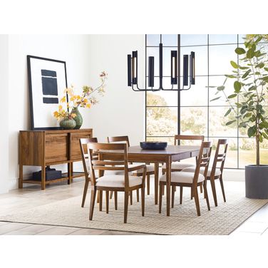 Monogram Dining Set In Walnut