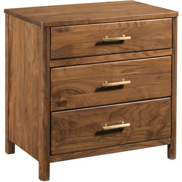 Monogram Main Nightstand In Walnut