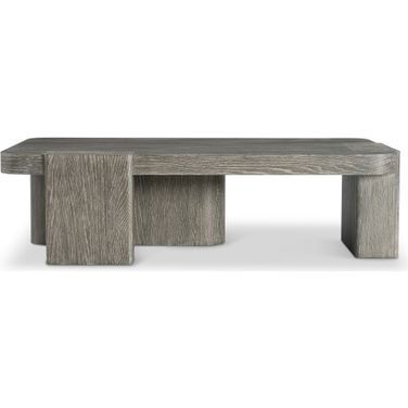 Monolith Open Base Cocktail Table In Brown