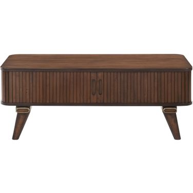Monroe Cocktail Table In Brown and Walnut