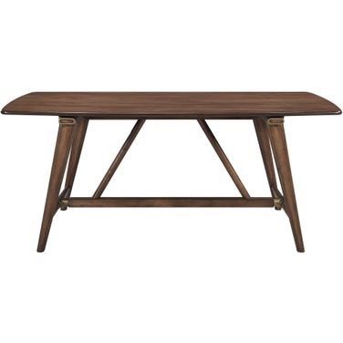 Monroe Dining Table In Brown and Walnut