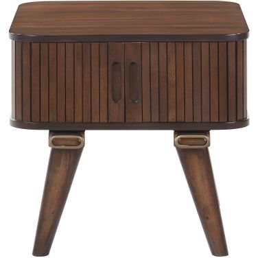 Monroe End Table In Brown and Walnut