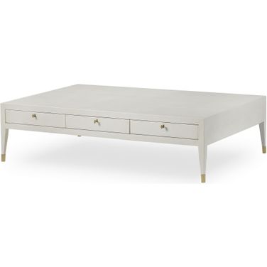 Monroe Grand Coffee Table In Ivory
