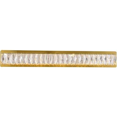 Monroe Integrated Led Chip Light Gold Wall Sconce 3502W32G