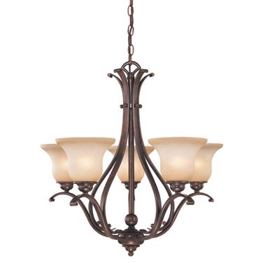 Monrovia 5L Chandelier In Royal Bronze