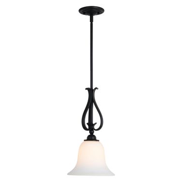Monrovia 8.75 Inch Mini Pendant In Oil Rubbed Bronze