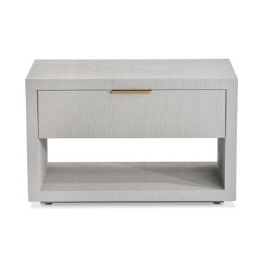 Montaigne Bedside Chest In Light Grey