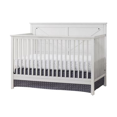 Montauk 4 In 1 Convertible Crib In Barn White