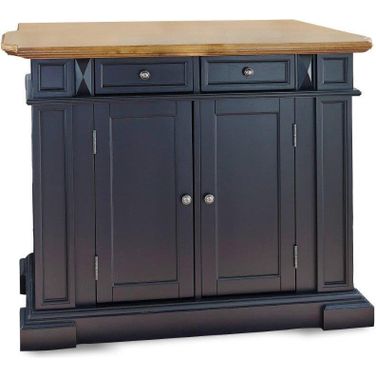 Montauk Black Kitchen Island 5003-94