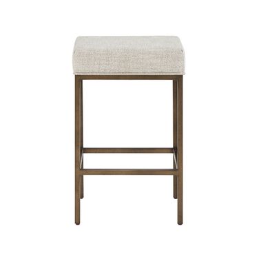 Montclair Console Stool In Smoked Gold