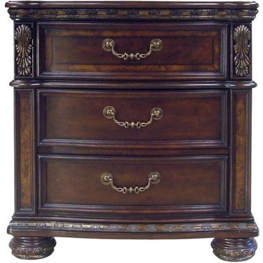 Monte Carlo 3-Drawer Nightstand With Usb Port