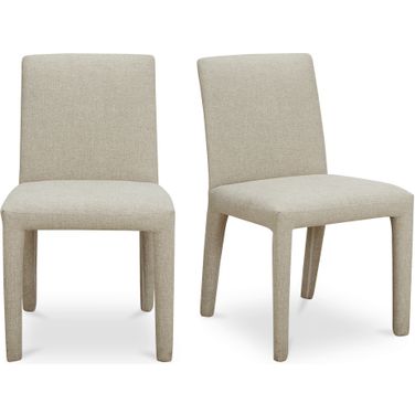 Monte Dining Chair Set of 2 In Beige