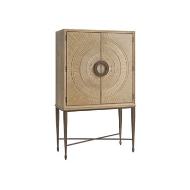 Montecito Hammond Bar Cabinet In Natural