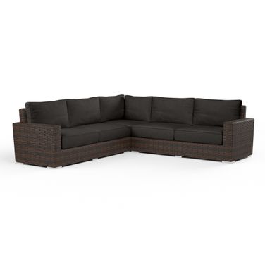 Montecito Sectional in Spectrum Carbon