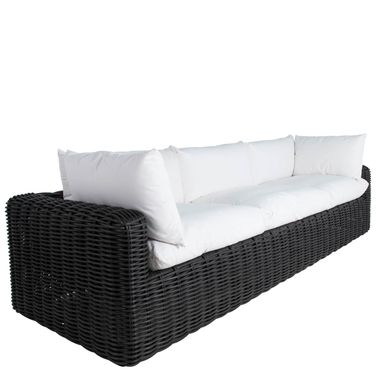 Montecito Woven Sofa In Bali Pearl